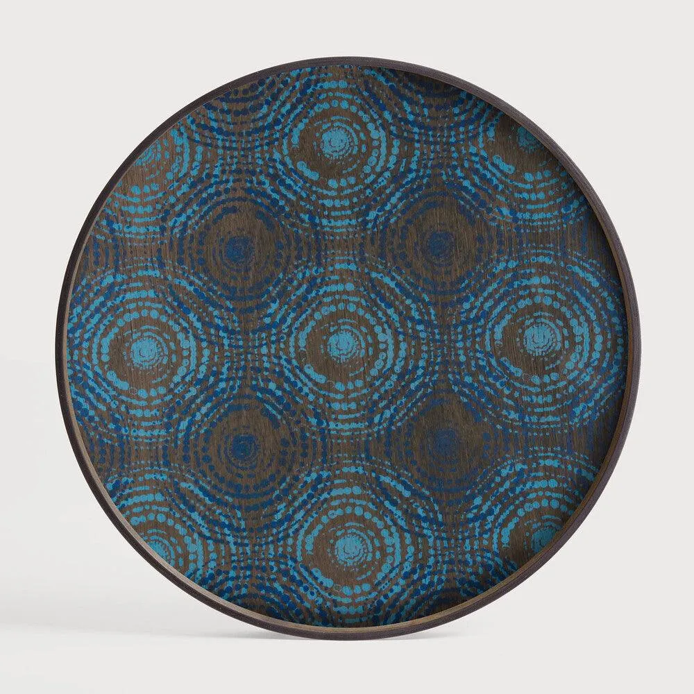 Seaside Beads Wooden Tray by Ethnicraft