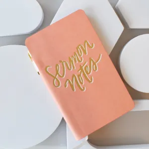 Sermon Notes with Pen Journal
