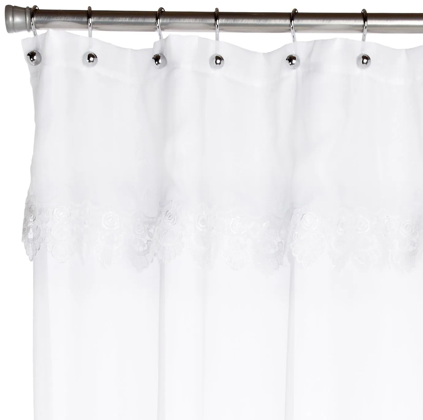 Seville Fabric Shower Curtain