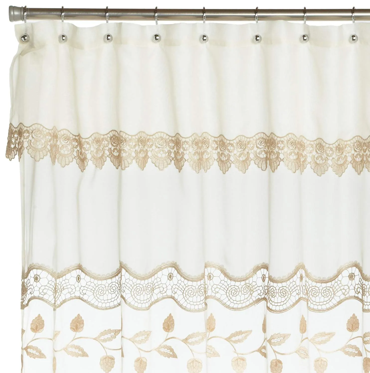 Seville Fabric Shower Curtain