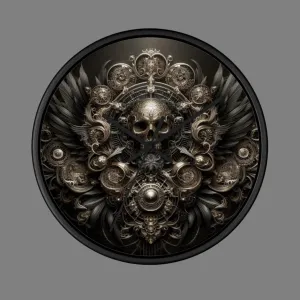 Shadowed Seconds Wall Clock
