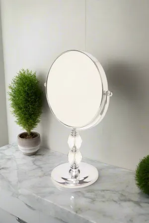Silver Glacier Double Sided Vanity Mirror
