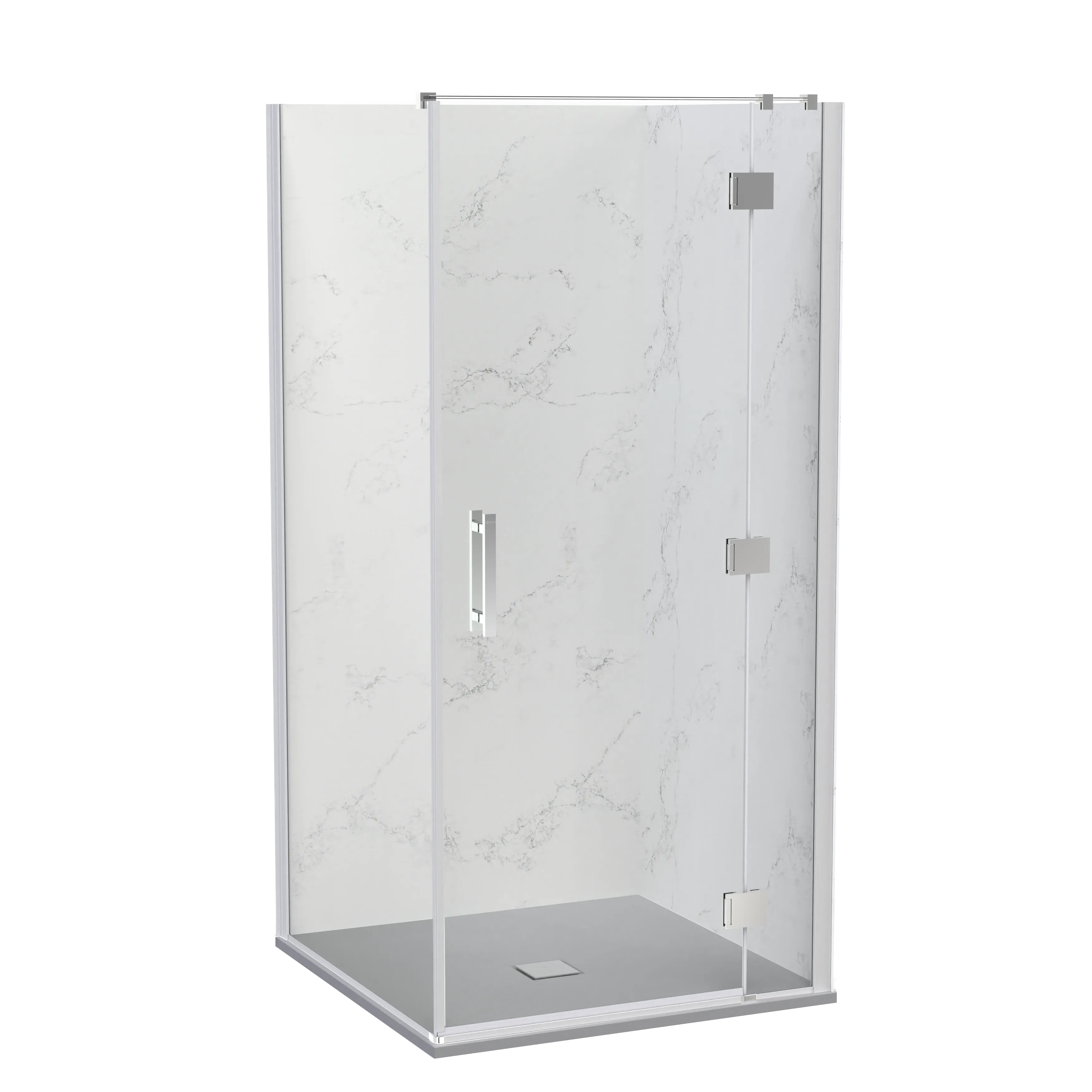 SlateForma Cardo 1000x1000 Two Wall Shower
