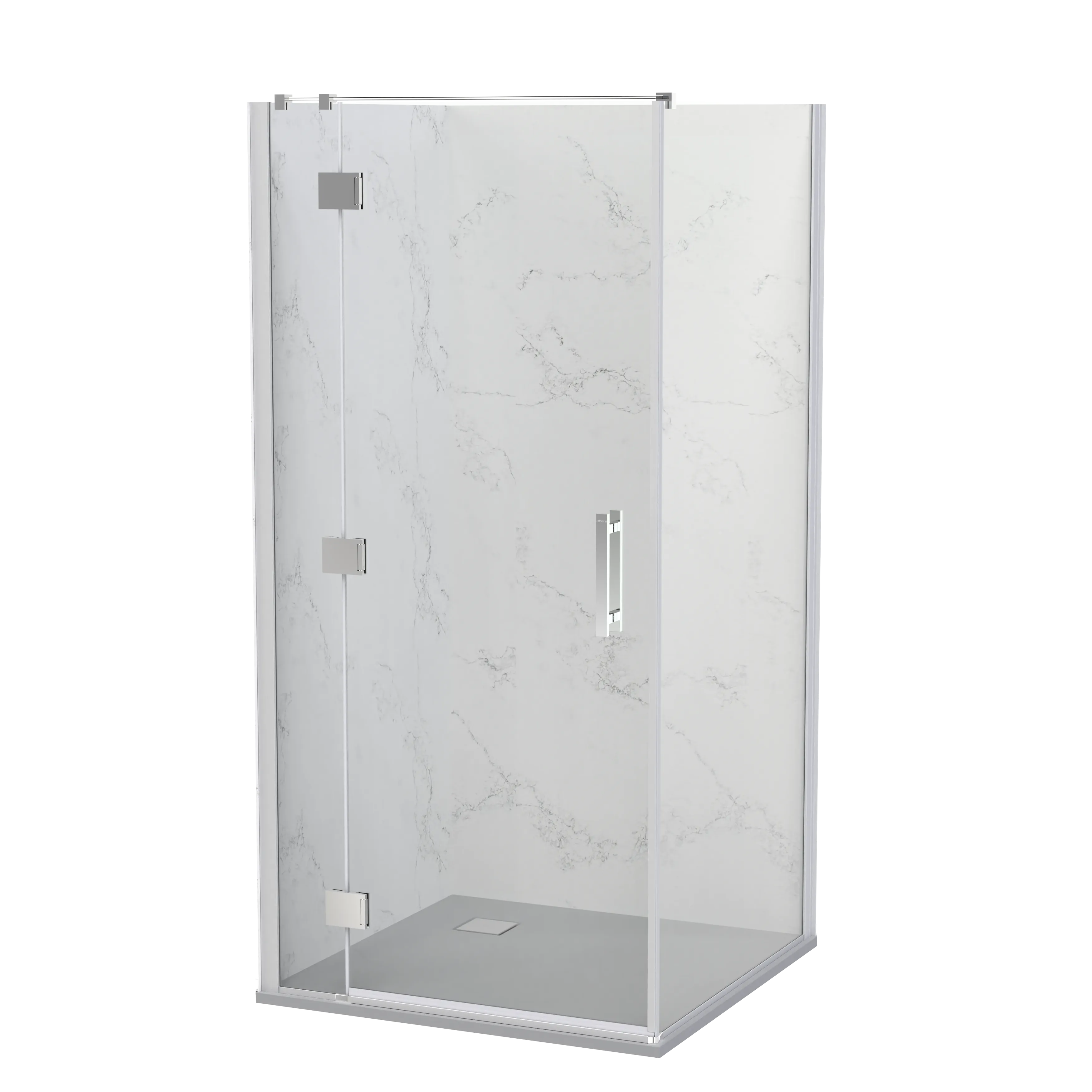 SlateForma Cardo 1000x1000 Two Wall Shower