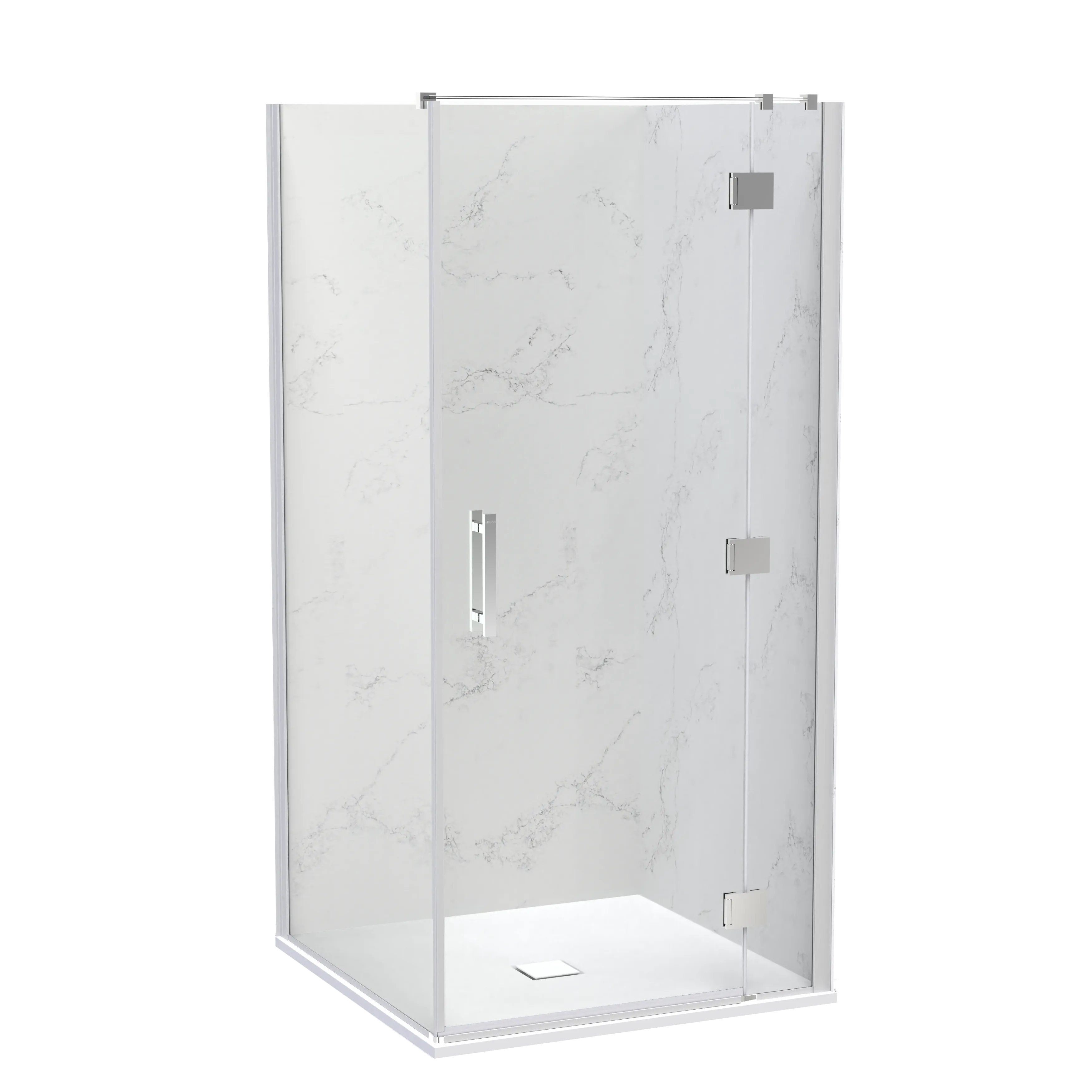 SlateForma Cardo 1000x1000 Two Wall Shower