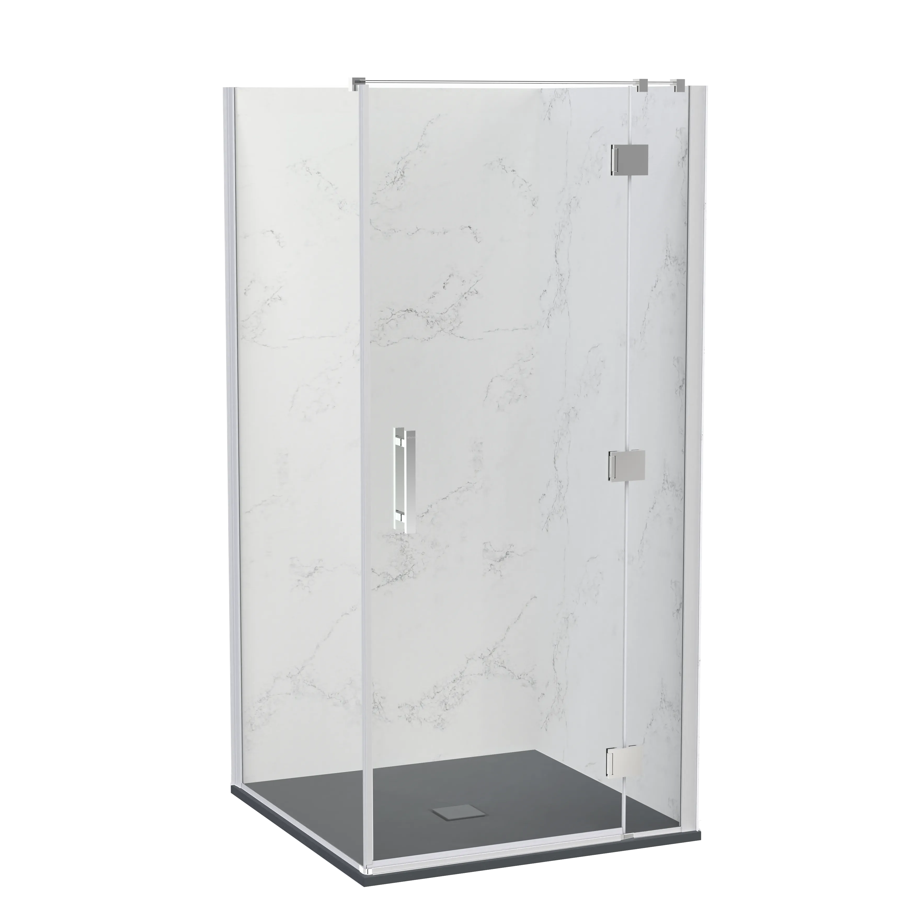 SlateForma Cardo 1000x1000 Two Wall Shower