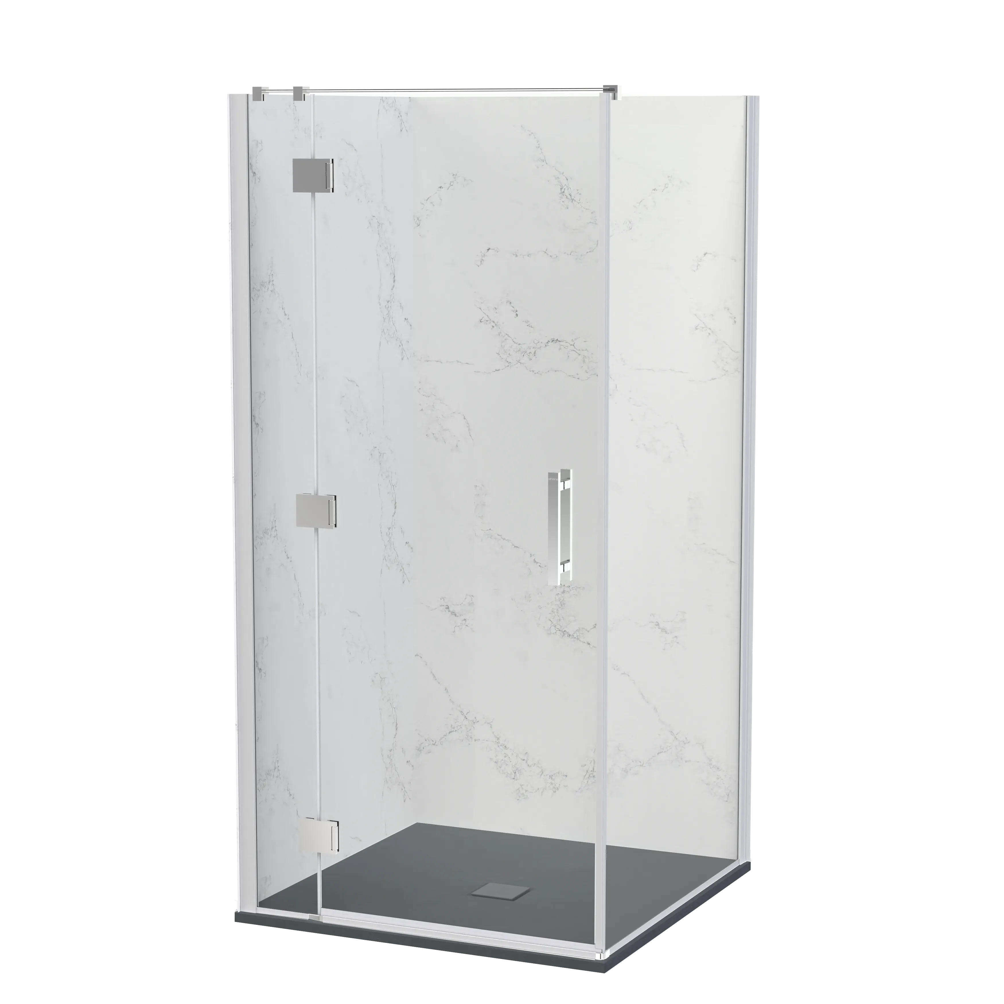 SlateForma Cardo 1000x1000 Two Wall Shower