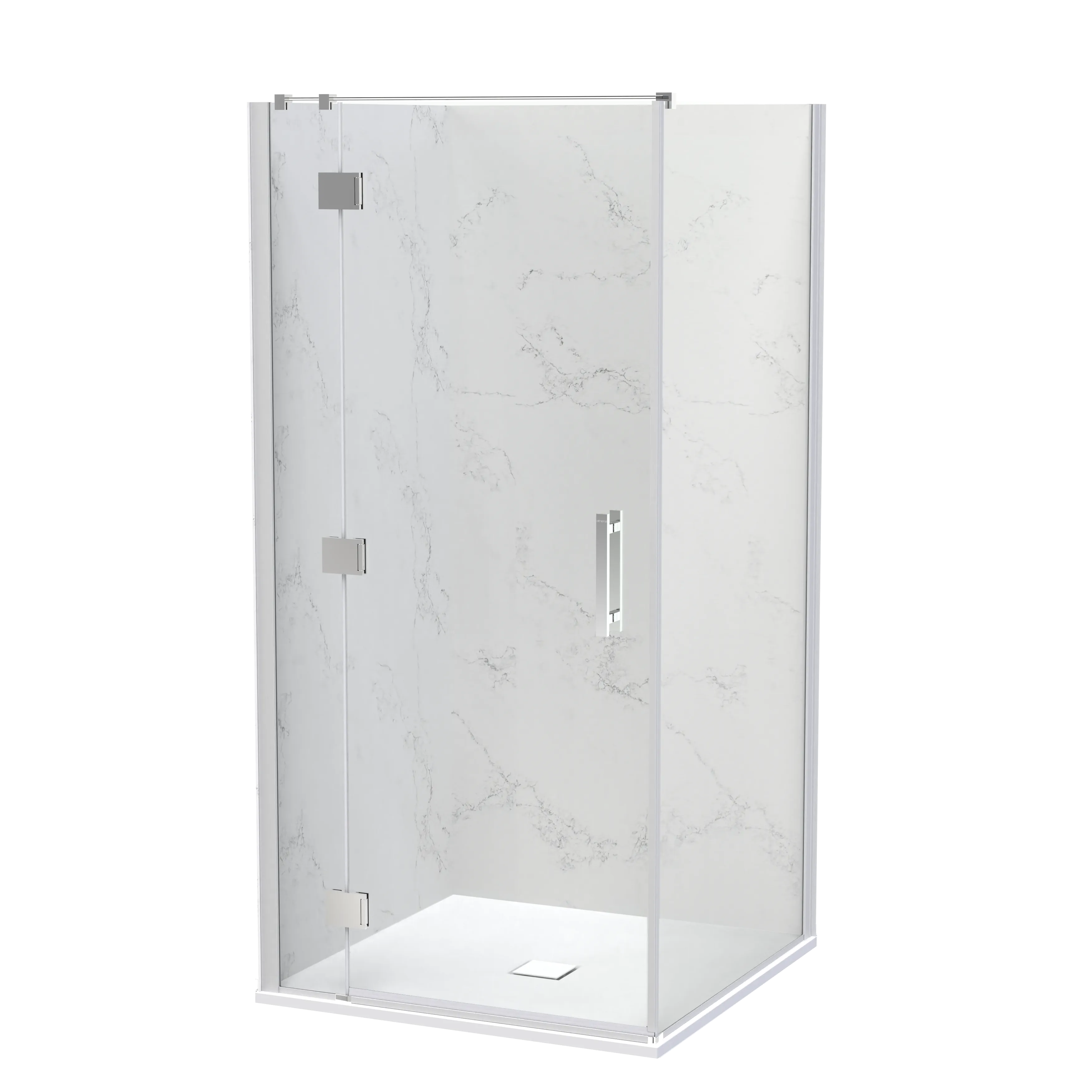 SlateForma Cardo 1000x1000 Two Wall Shower