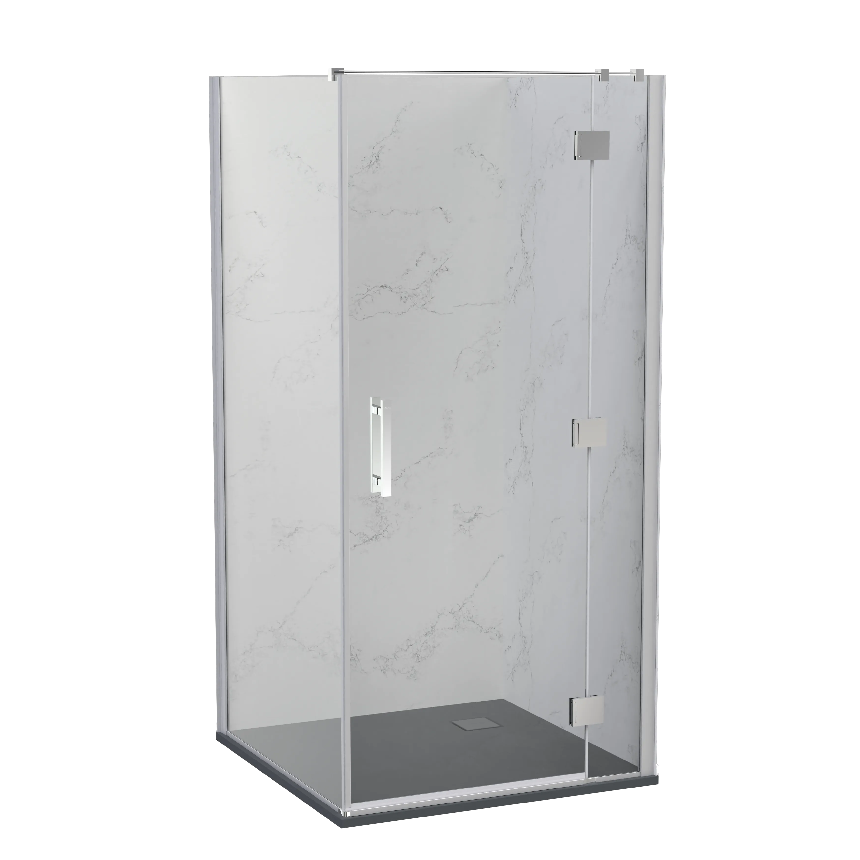 SlateForma Cardo 1000x1000 Two Wall Shower