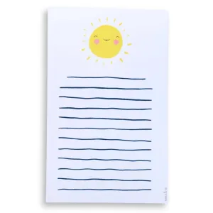 Smiling Sun Notepad