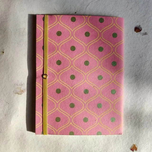 Soft Cover Handmade Notebooks | Pink