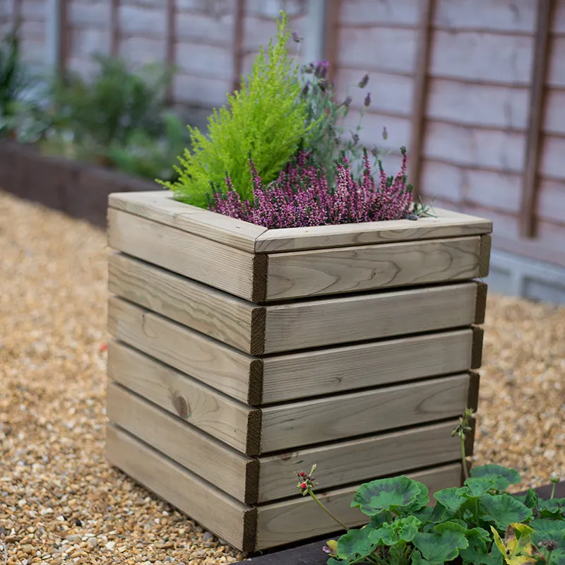 Square Linear Planter