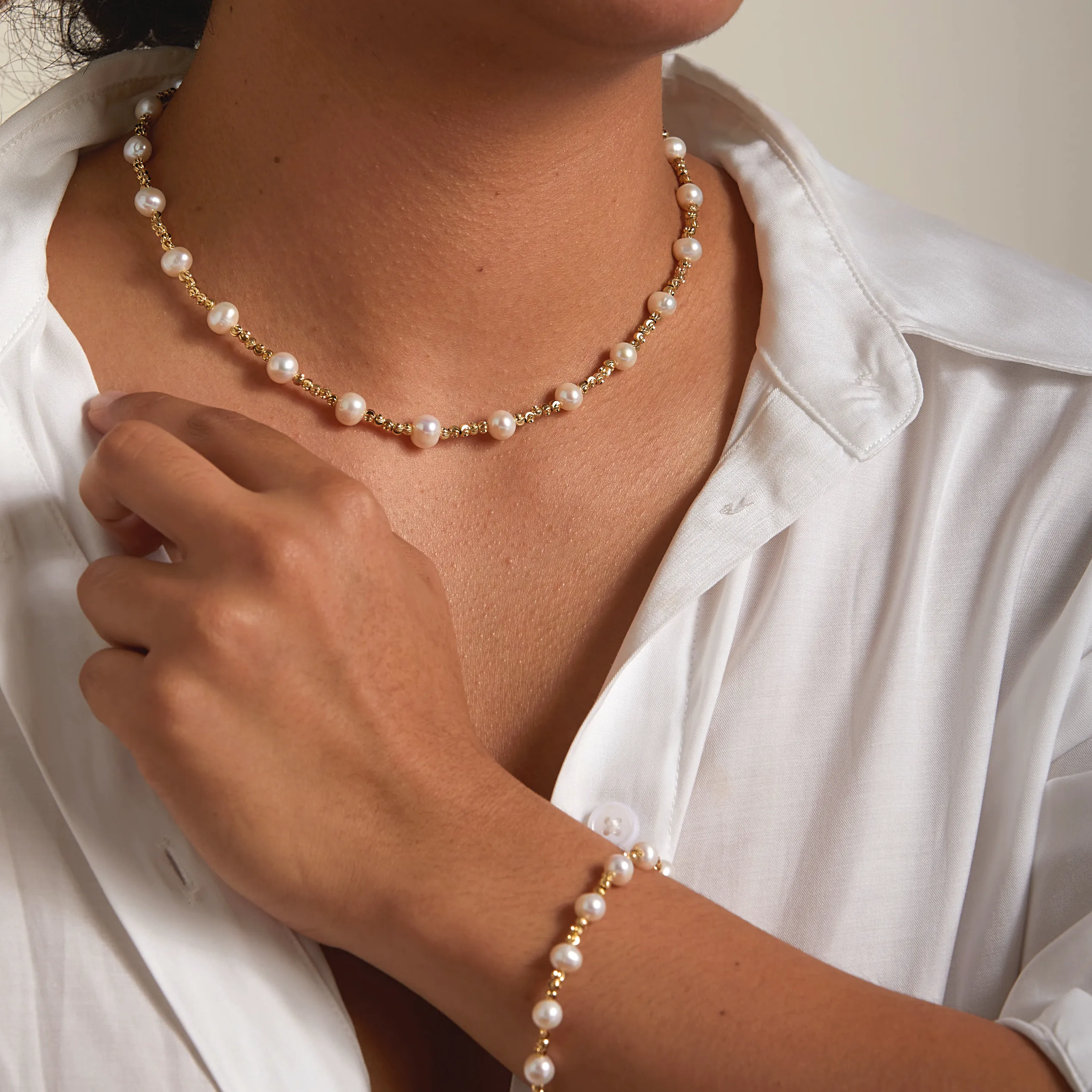 Stars Pearl Bracelet