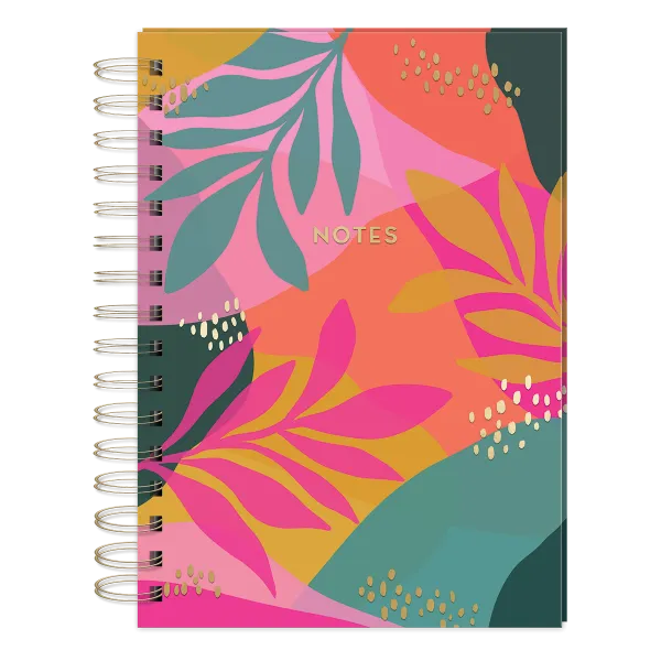 SUNLIT LEAVES SPIRAL JOURNAL
