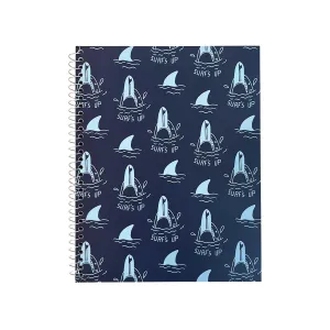Surf's Up Fins Keiki Spiral Notebook