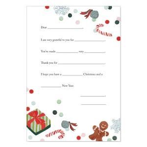 The Punch Collection Thank You Stationery -- Christmas