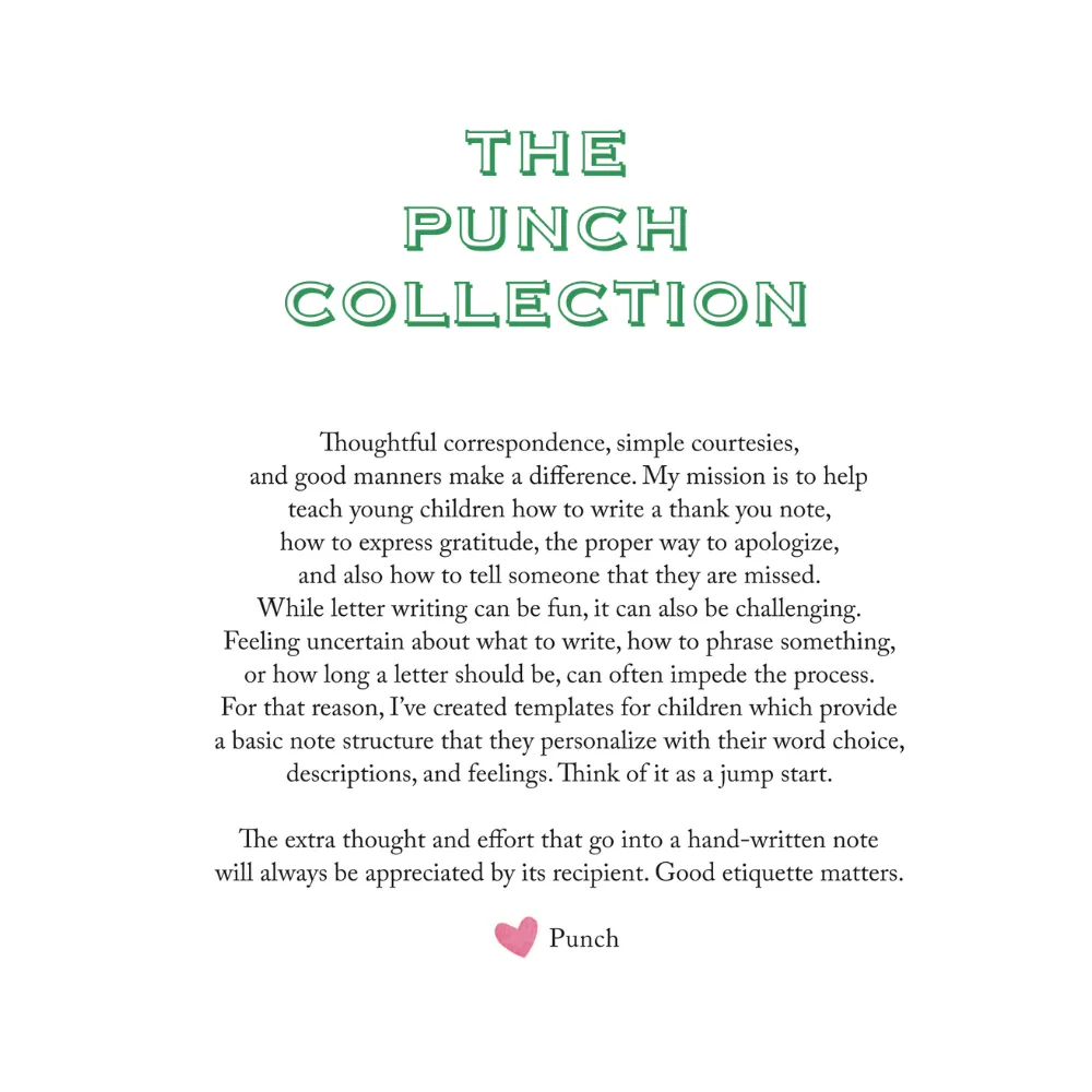 The Punch Collection Thank You Stationery -- Hanukkah