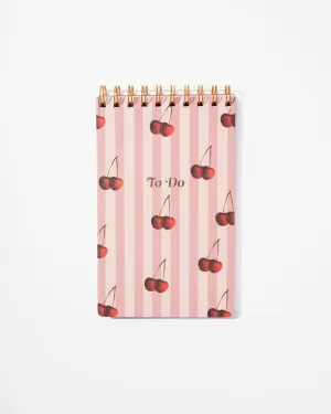 To Do Pad - Cherry Stripe