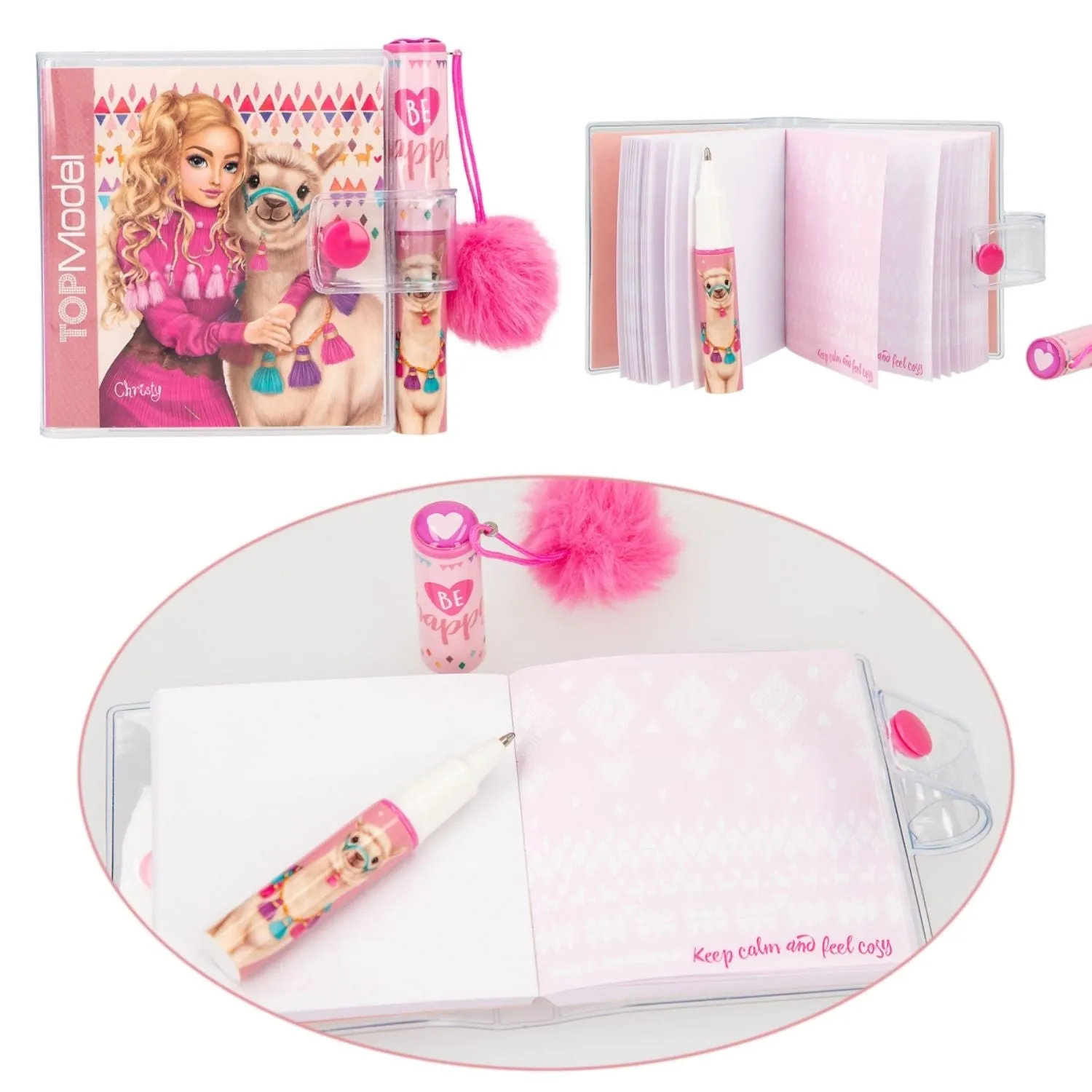 TOPModel Mini Notebook With Ballpen COSY
