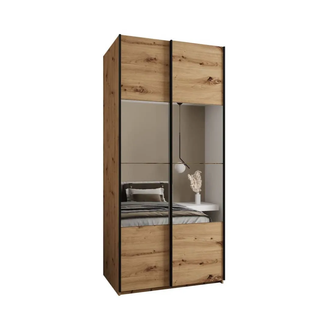 Trosa IV Sliding Door Wardrobe 120cm