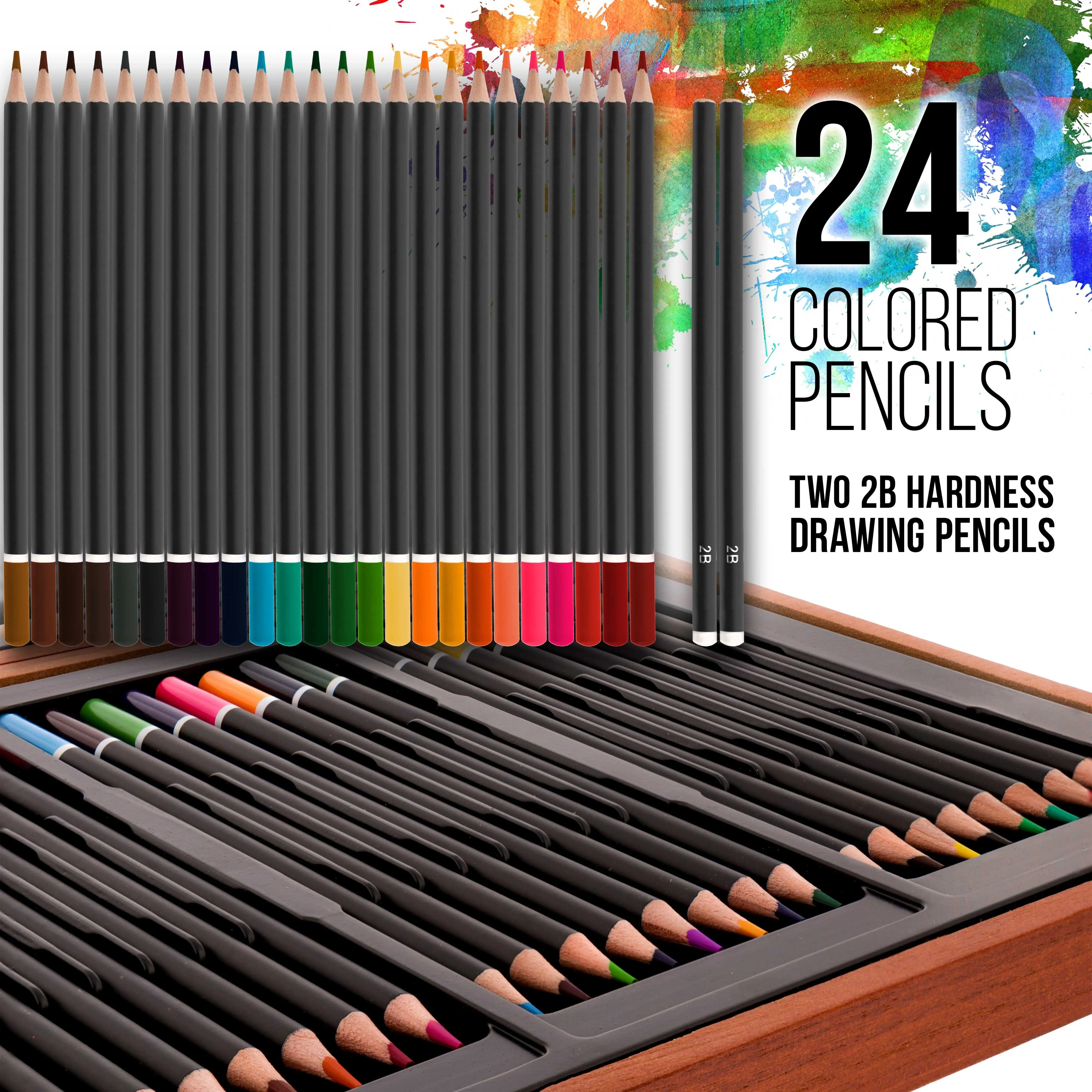 U.S. Art Supply Deluxe Art Creativity Set, 102 Piece Art Set