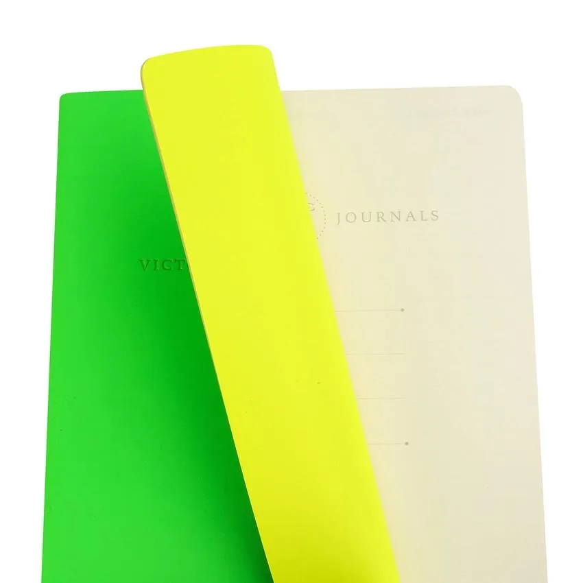 Victoria's Journals Neon Dotgrid Journal - Neon Green