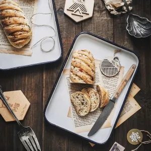 Vintage Rectangle Shaped Baking Trays