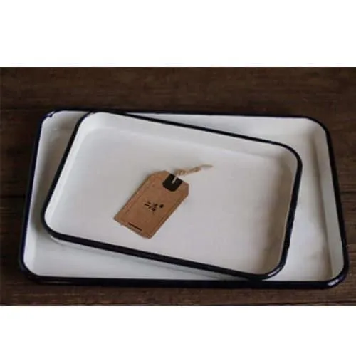 Vintage Rectangle Shaped Baking Trays