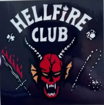 Vinyl Sticker - Hellfire Club - Stranger Things