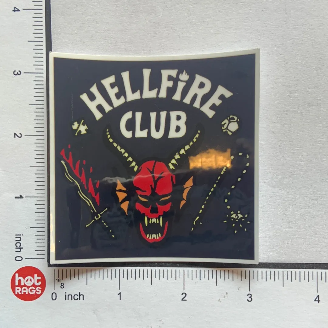 Vinyl Sticker - Hellfire Club - Stranger Things