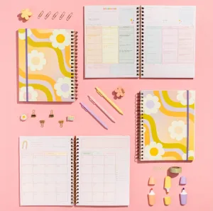 Wavy Daisy Goal Getter Planner