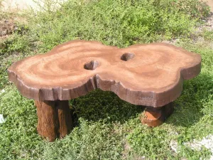 Wooden Garden Tea Poy