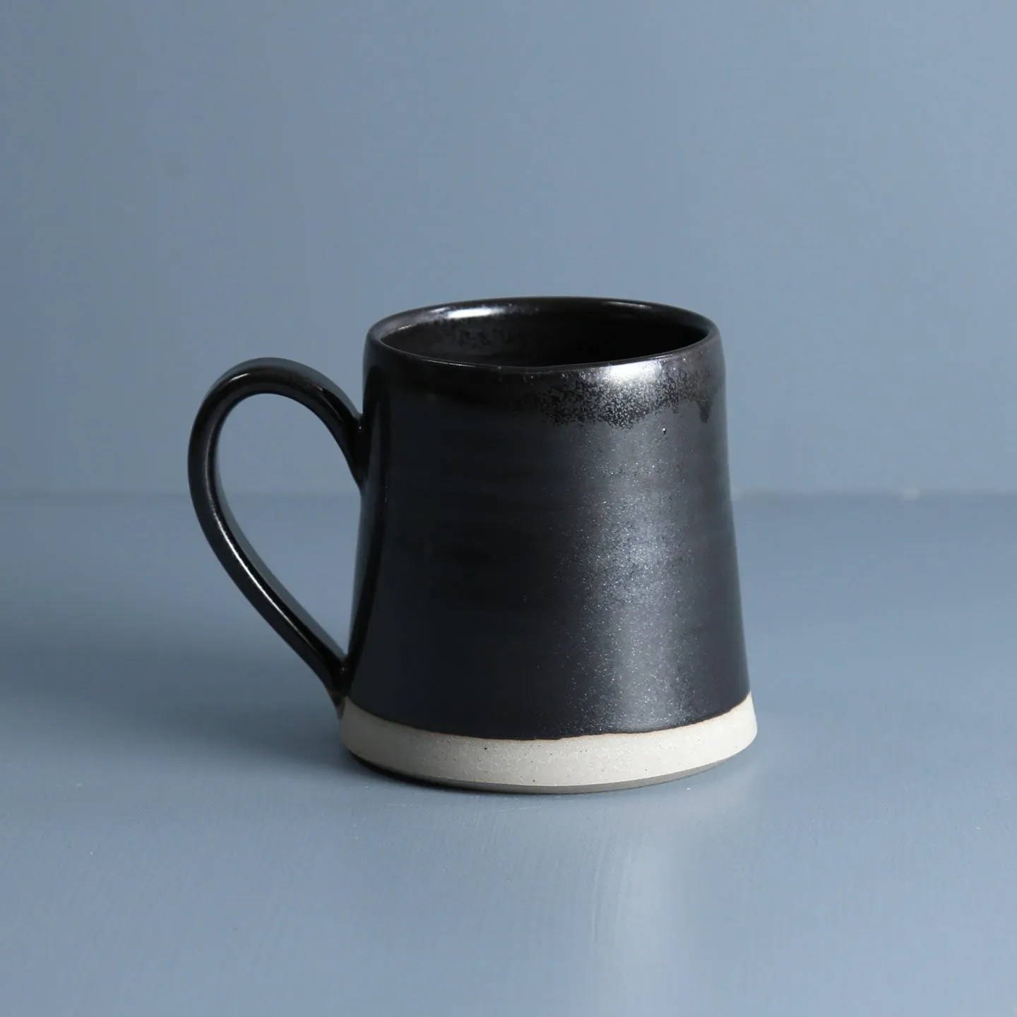 W/R/F Handmade Large Mug / Black