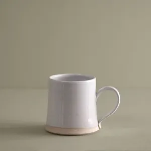 W/R/F Handmade Large Mug / White
