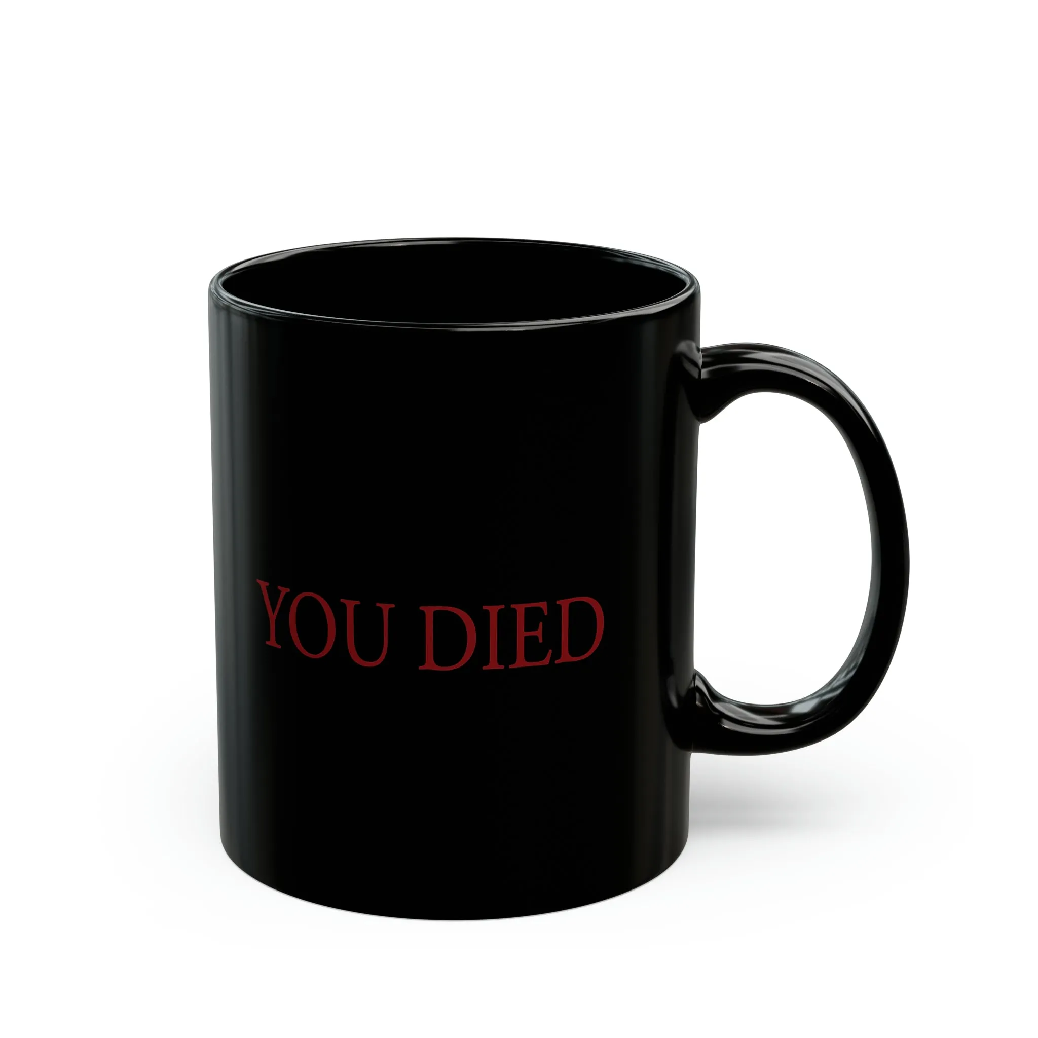 You Died Black Mug (11oz, 15oz) Fromsoft Darksouls darksoul game darksouls mug darksouls cup